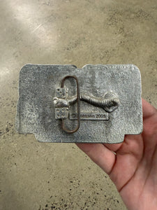 2000s Chaos Panic Disorder Belt Buckle