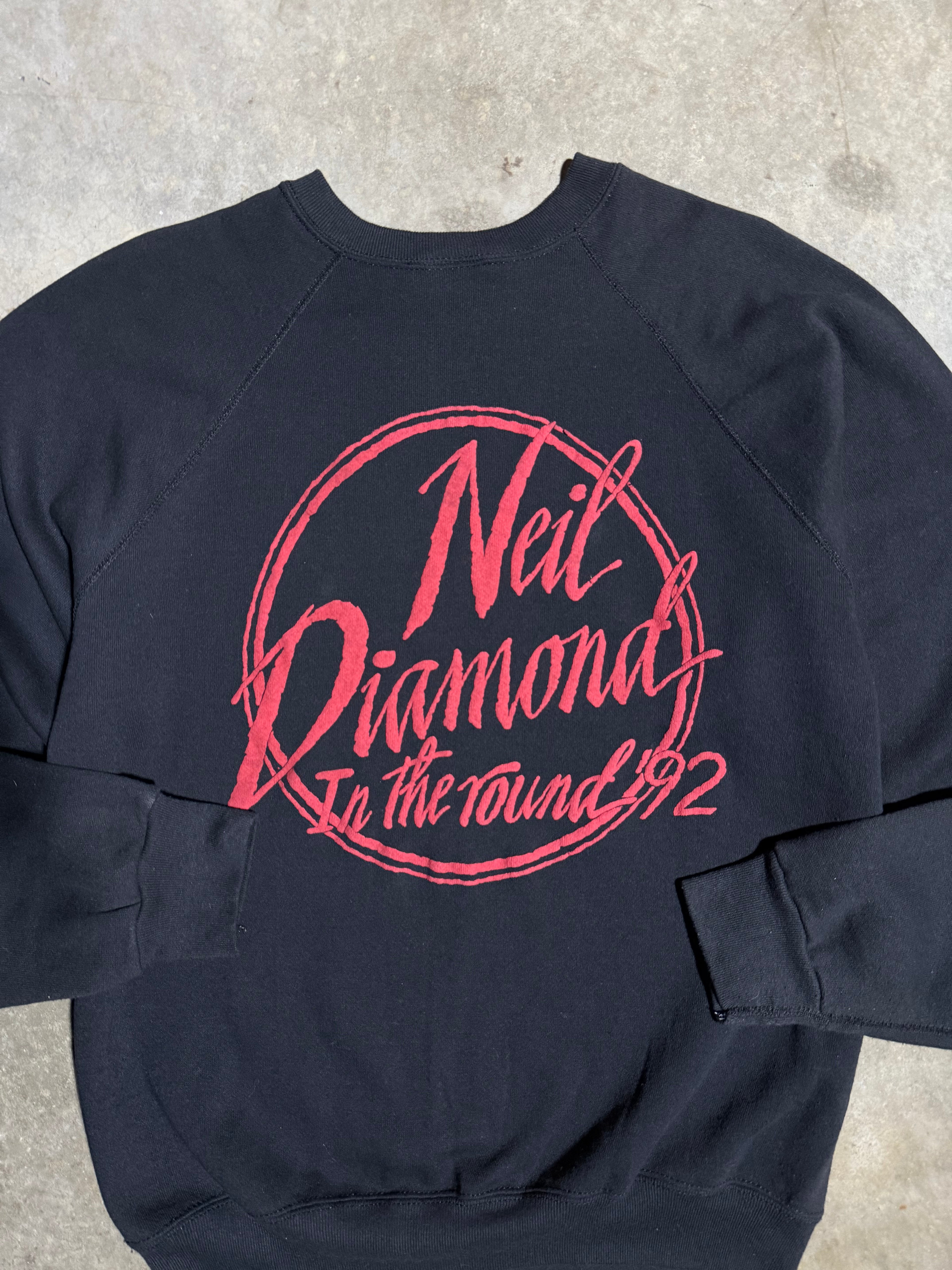 Vintage 1992 Neil Diamond In The Round Concert Sweatshirt (L)