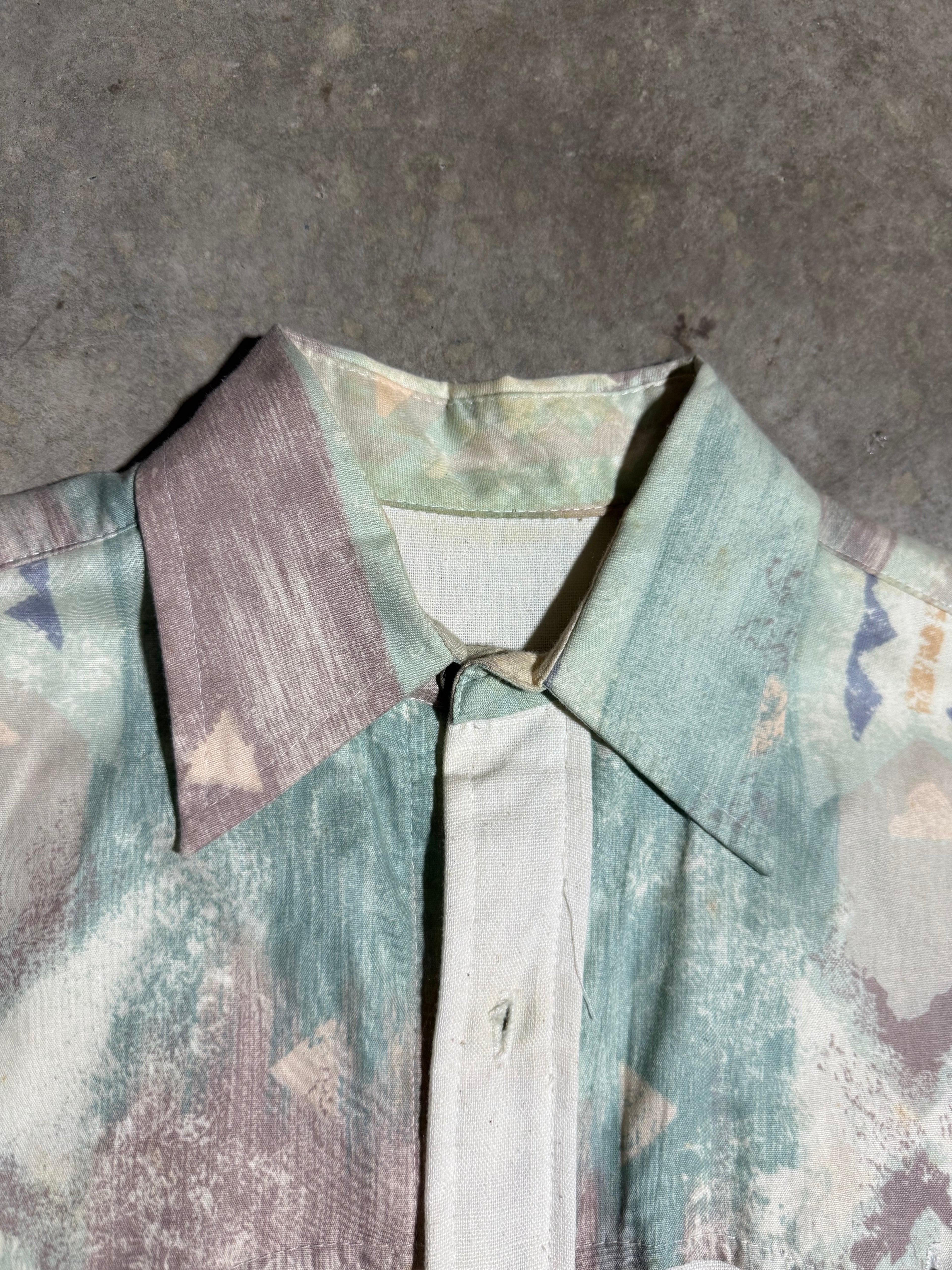 Vintage Steer West Pattern Western Wear Shirt (S)