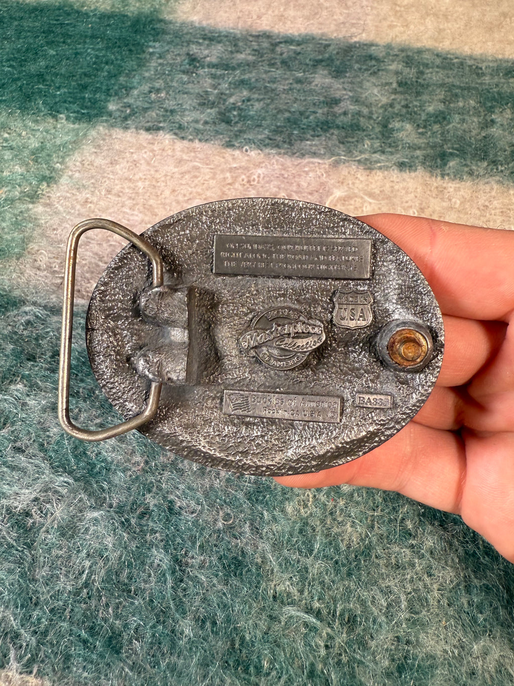 Vintage Road Kill Cafe Belt Buckle