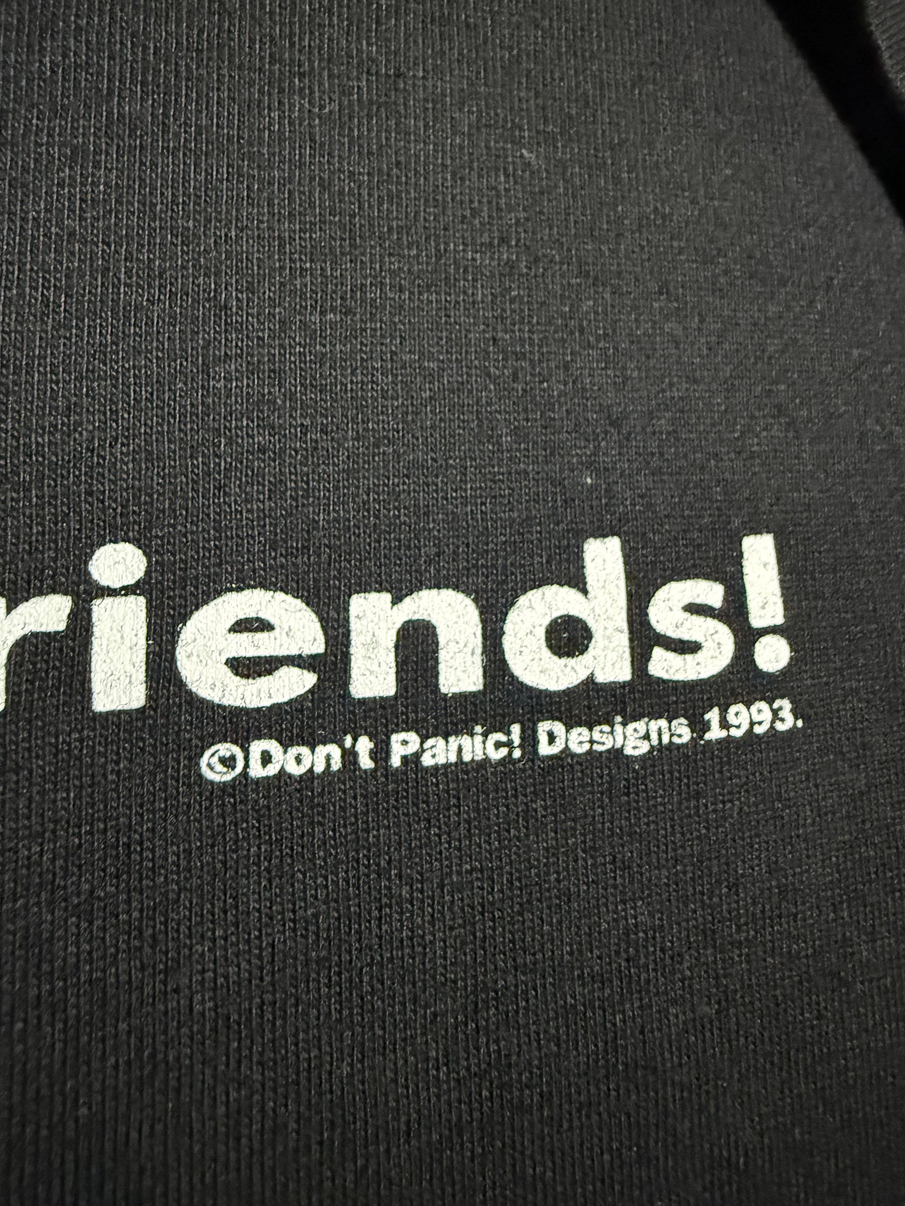 Vintage 1993 F*** You I Have Enough Friends! T-Shirt (XL)