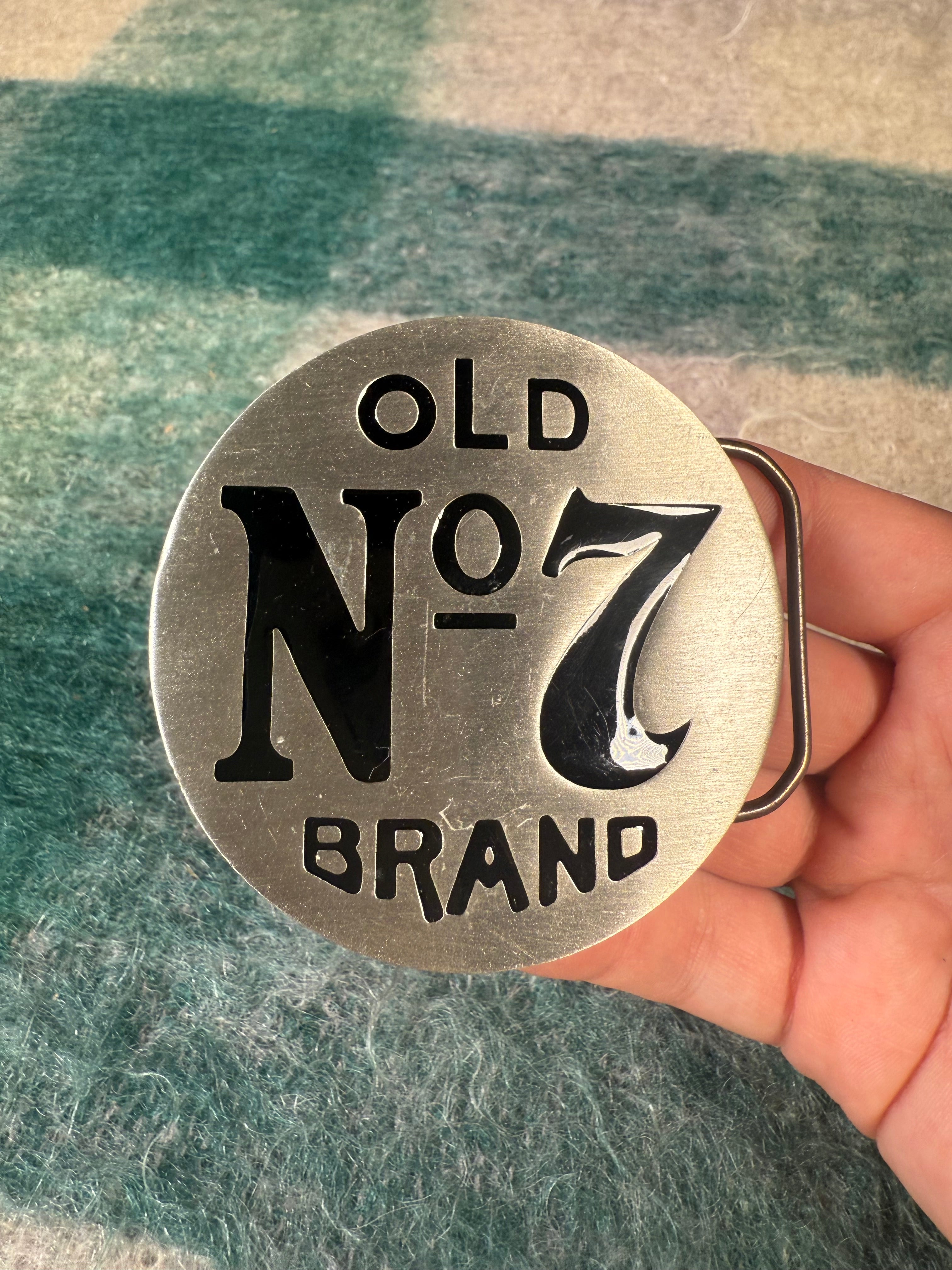 2005 Jack Daniels Old Number 7 Circle Belt Buckle