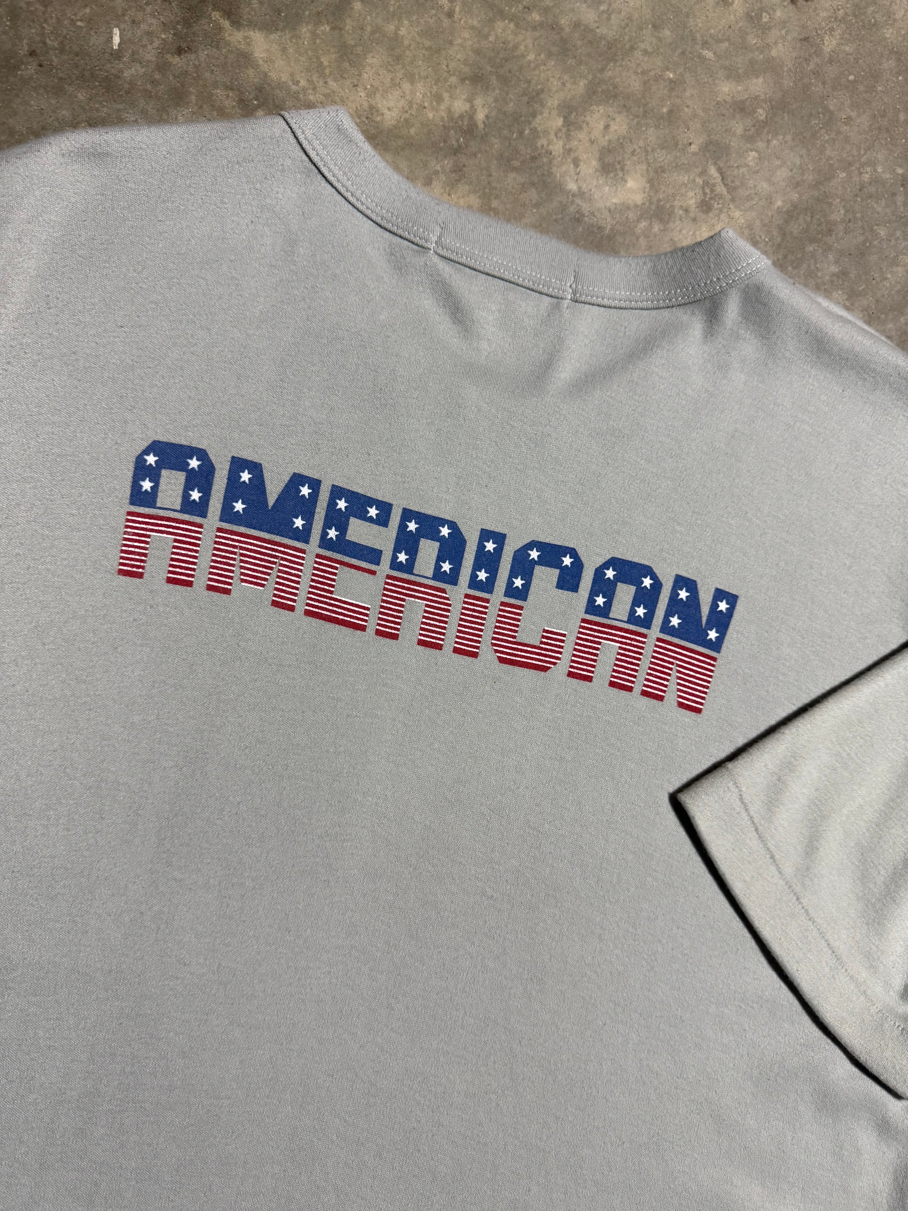 Vintage 80s Swimate American Sneaker T-Shirt (L)
