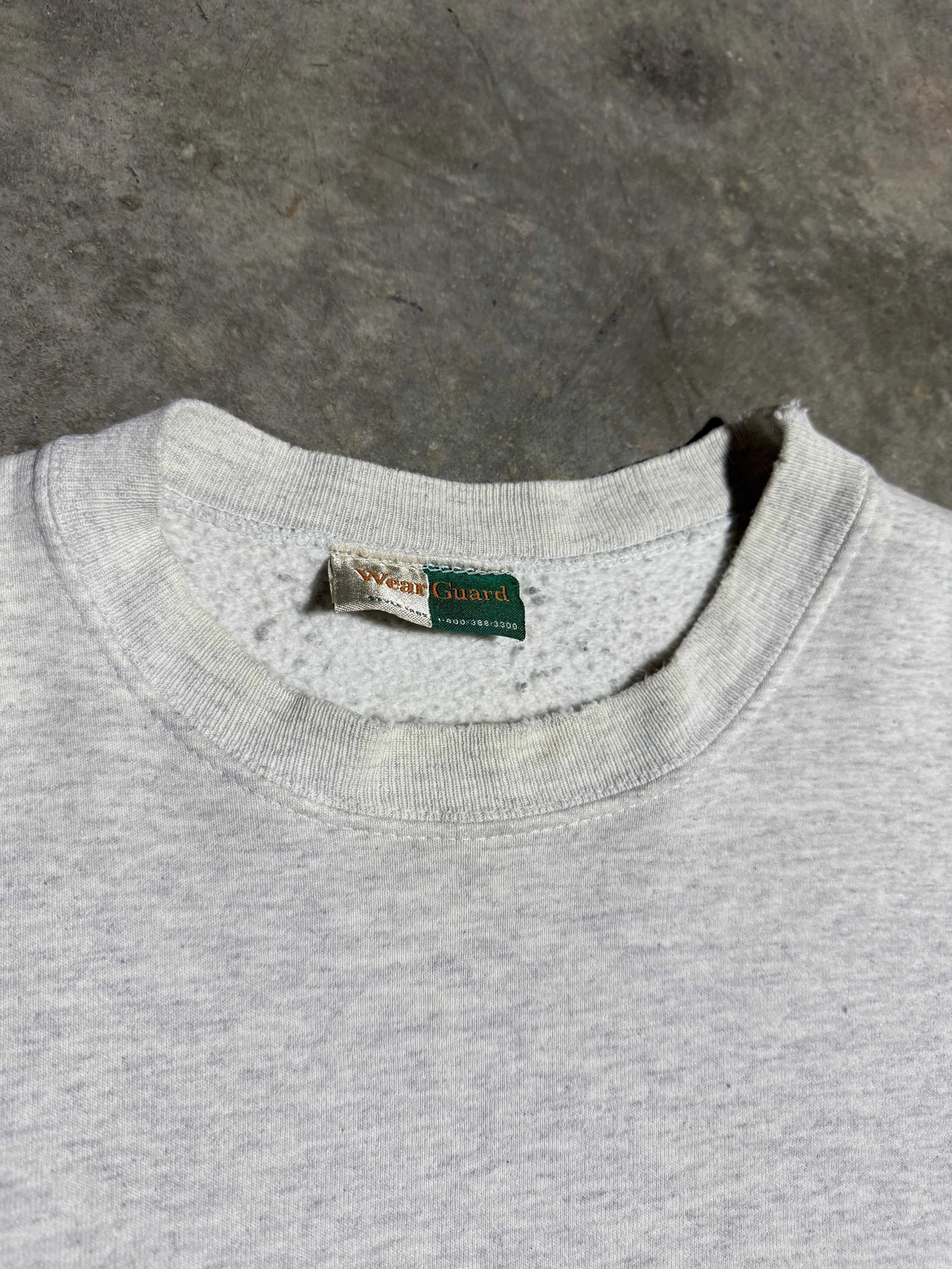 Vintage 90s Chester Cheetah Embroidered Distressed Crewneck (XL)