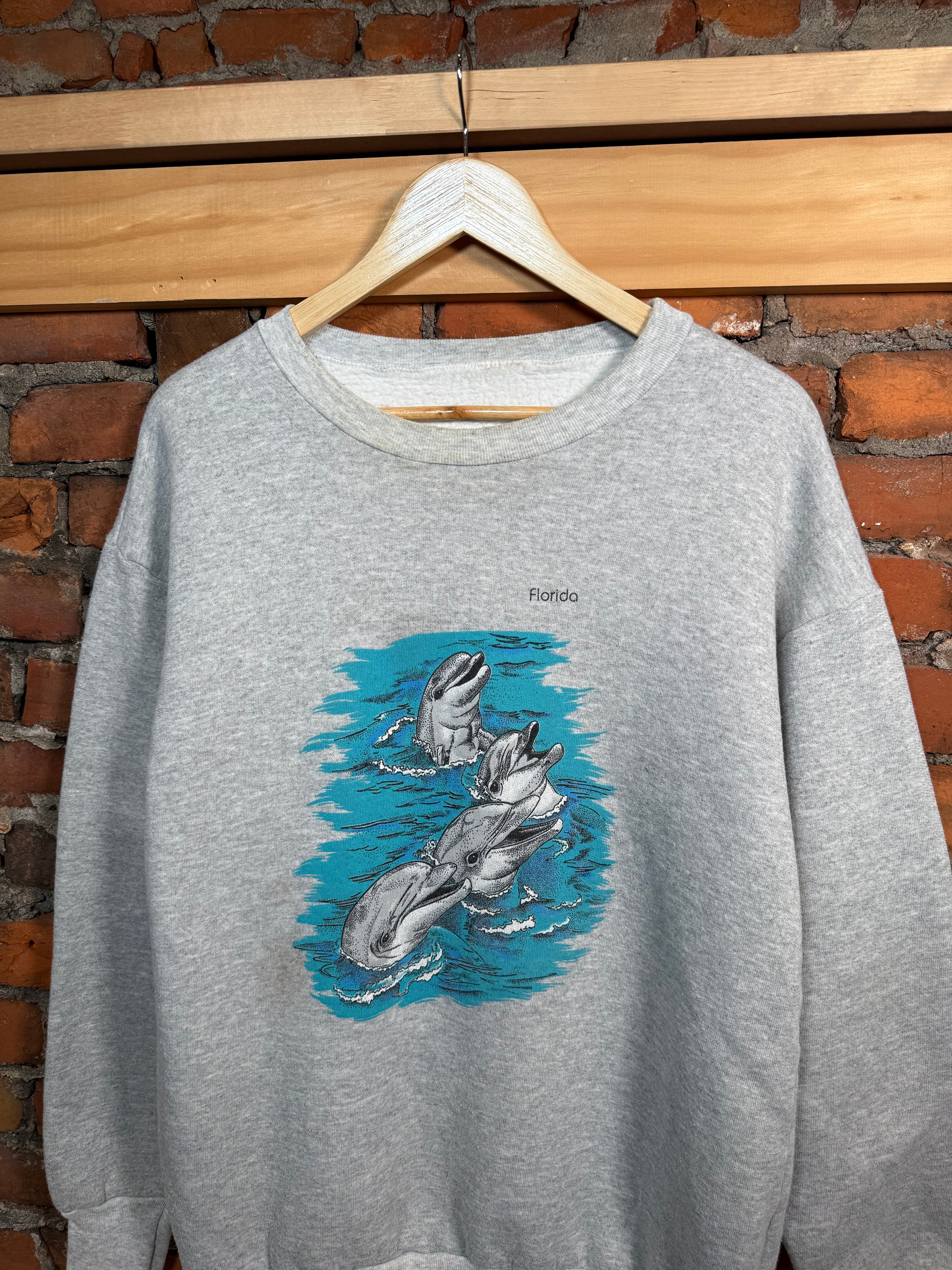 Vintage 90s Dolphins Crewneck (M)