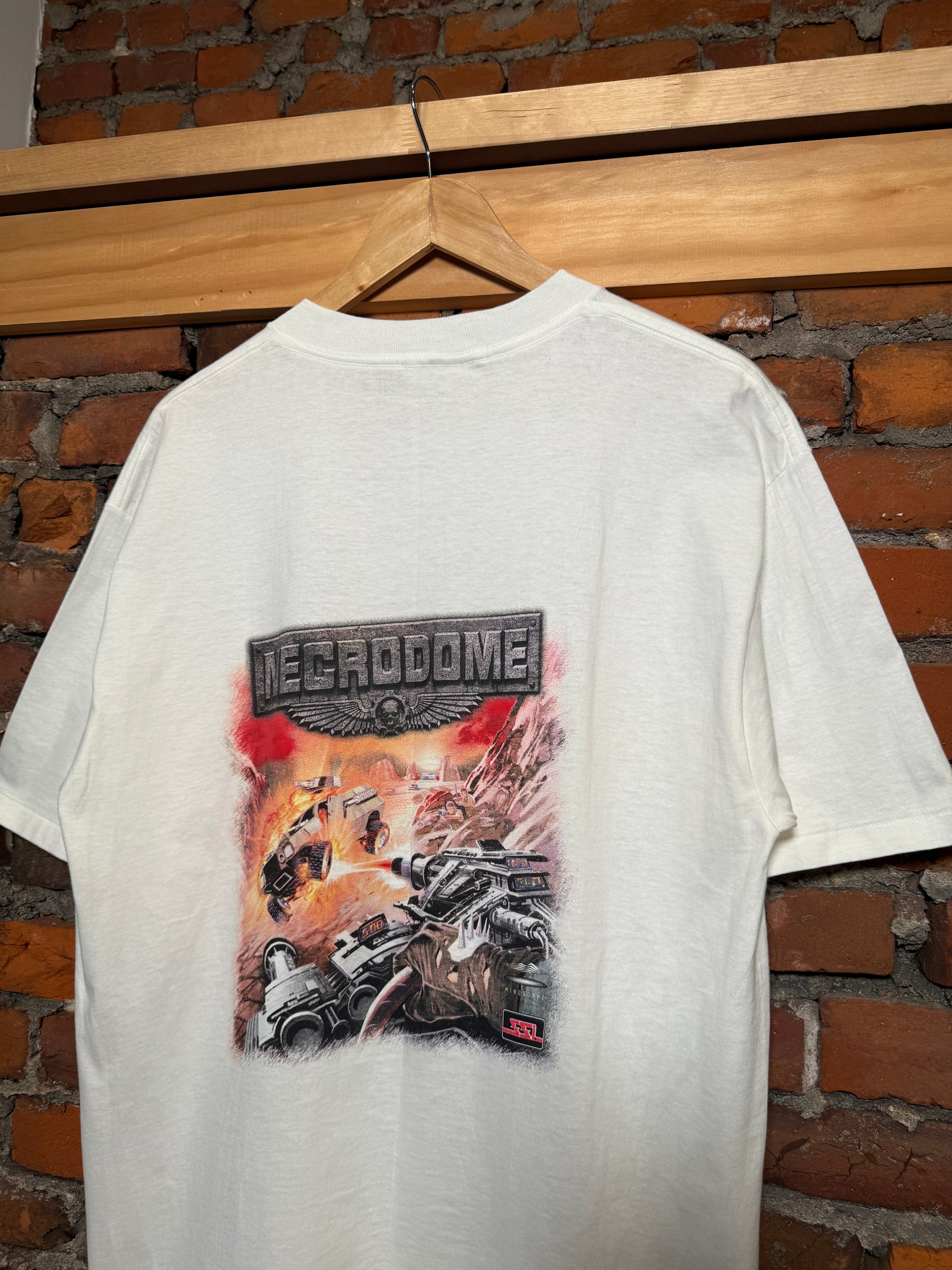 Vintage 90s Necrodome Video Game T-Shirt (L)