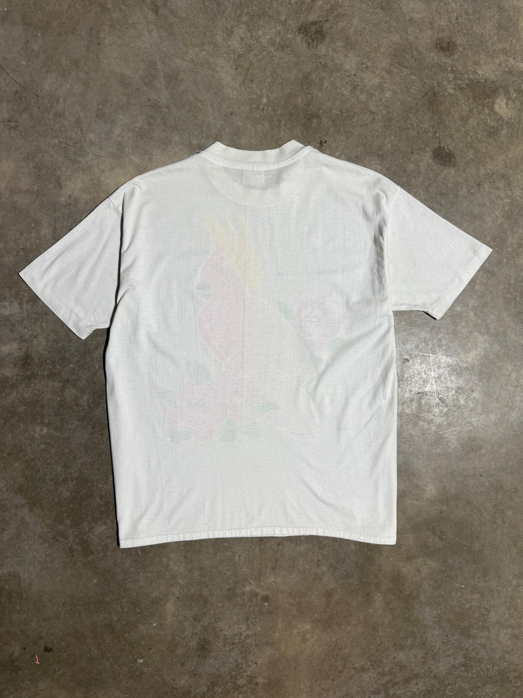 Vintage 90s Silver Springs Parrot T-Shirt (L)