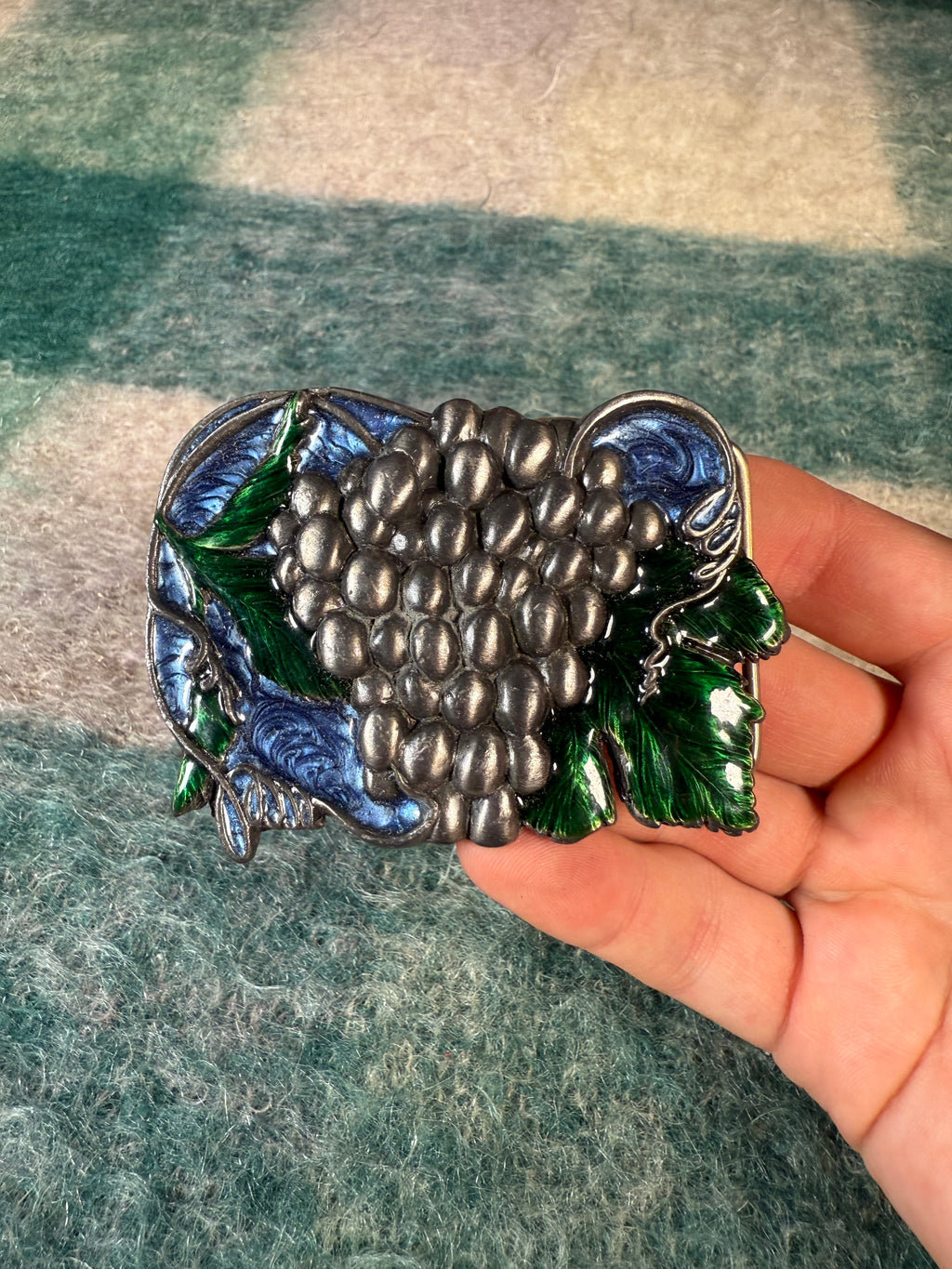 Vintage Grapes Belt Buckle