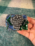 Vintage Grapes Belt Buckle