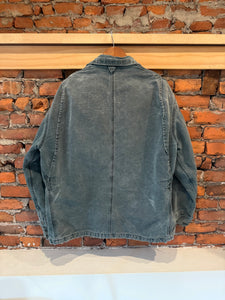 Vintage Distressed Carhartt Blanket Lined Chore Coat (XL)