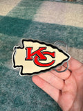 Vintage 2000s Kansas City Chiefs Big Logo Belt Buckle