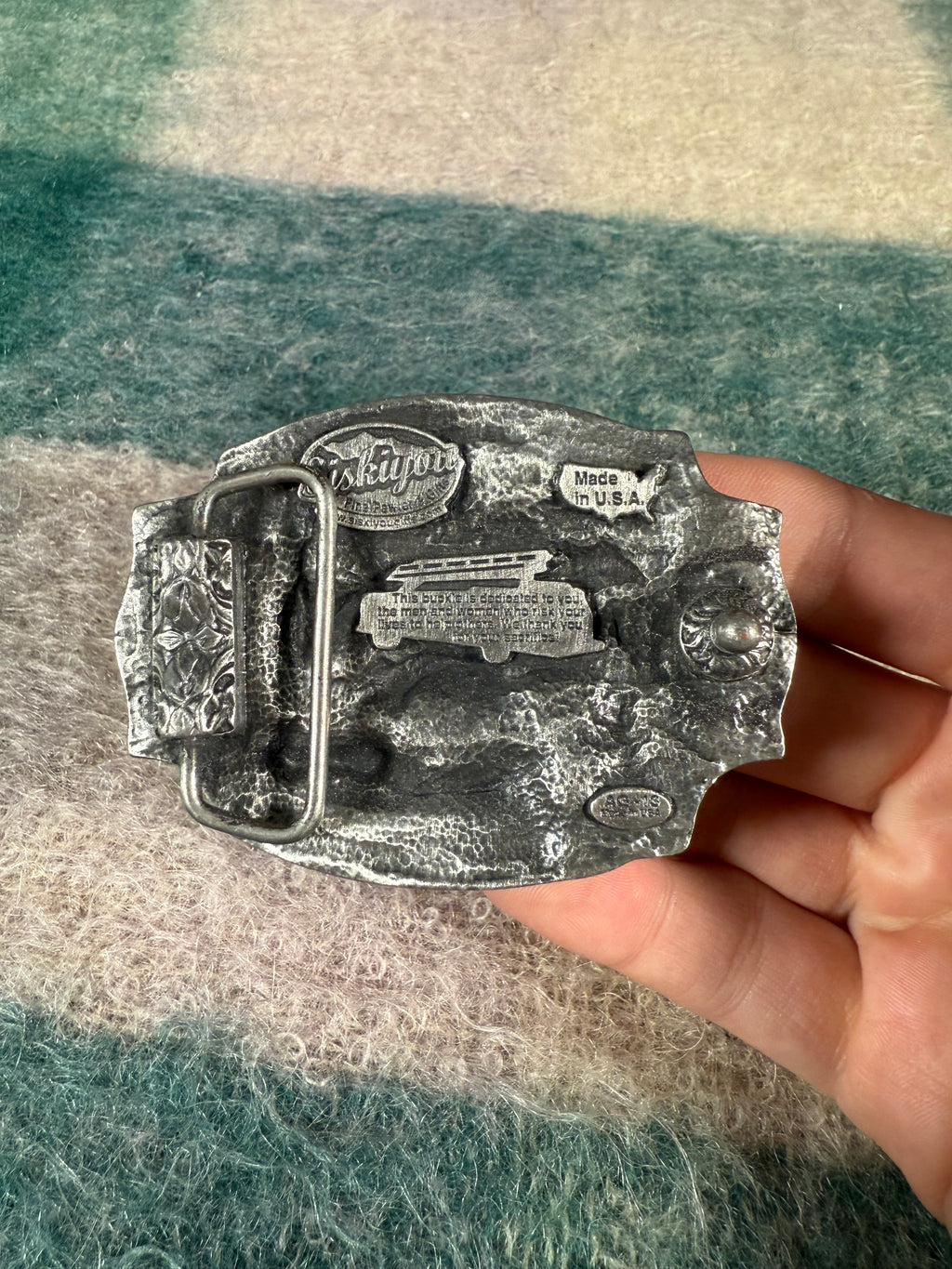Vintage Fire Fighter Belt Buckle