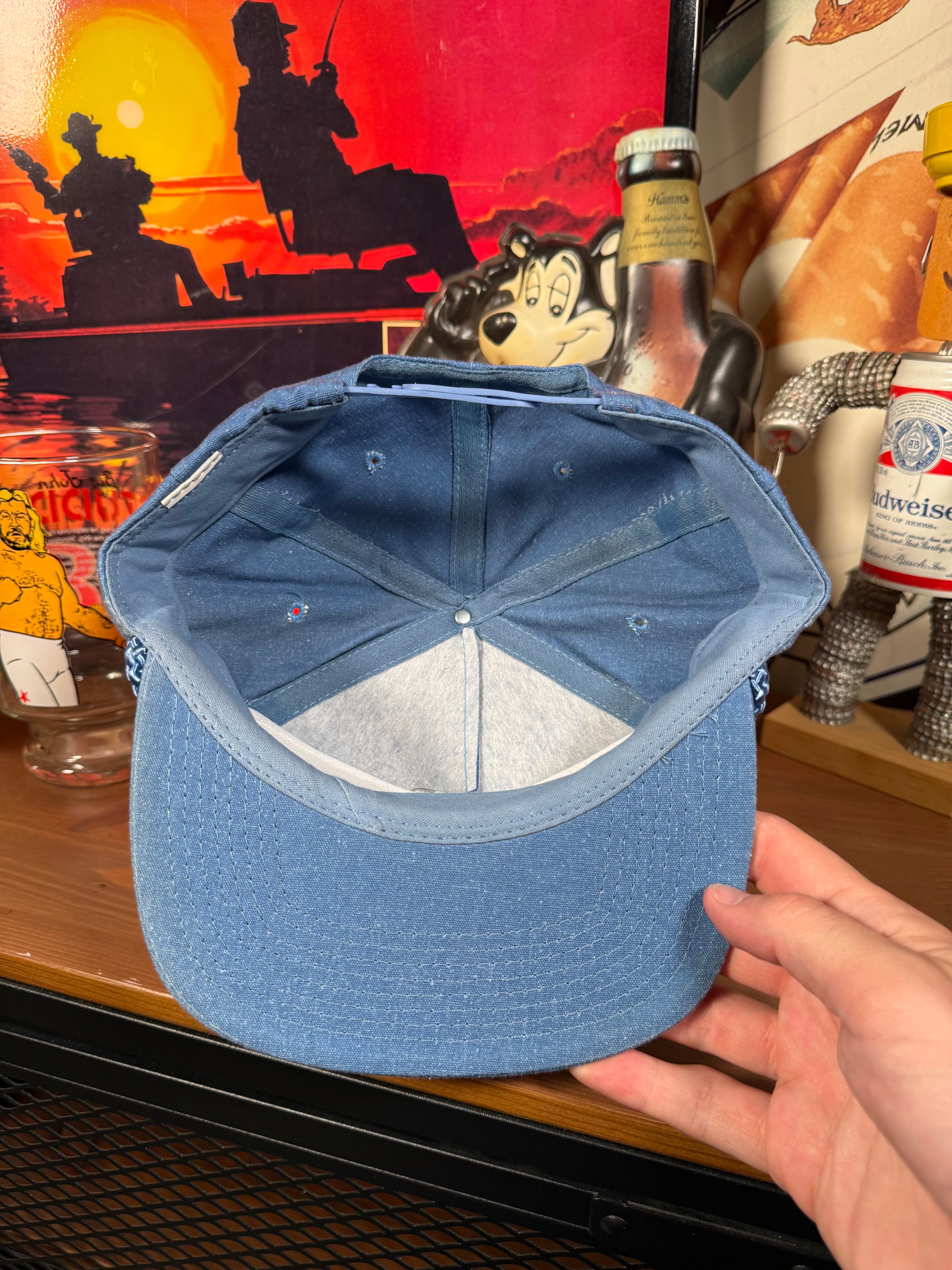 Vintage ICM Embroidered Snapback Hat