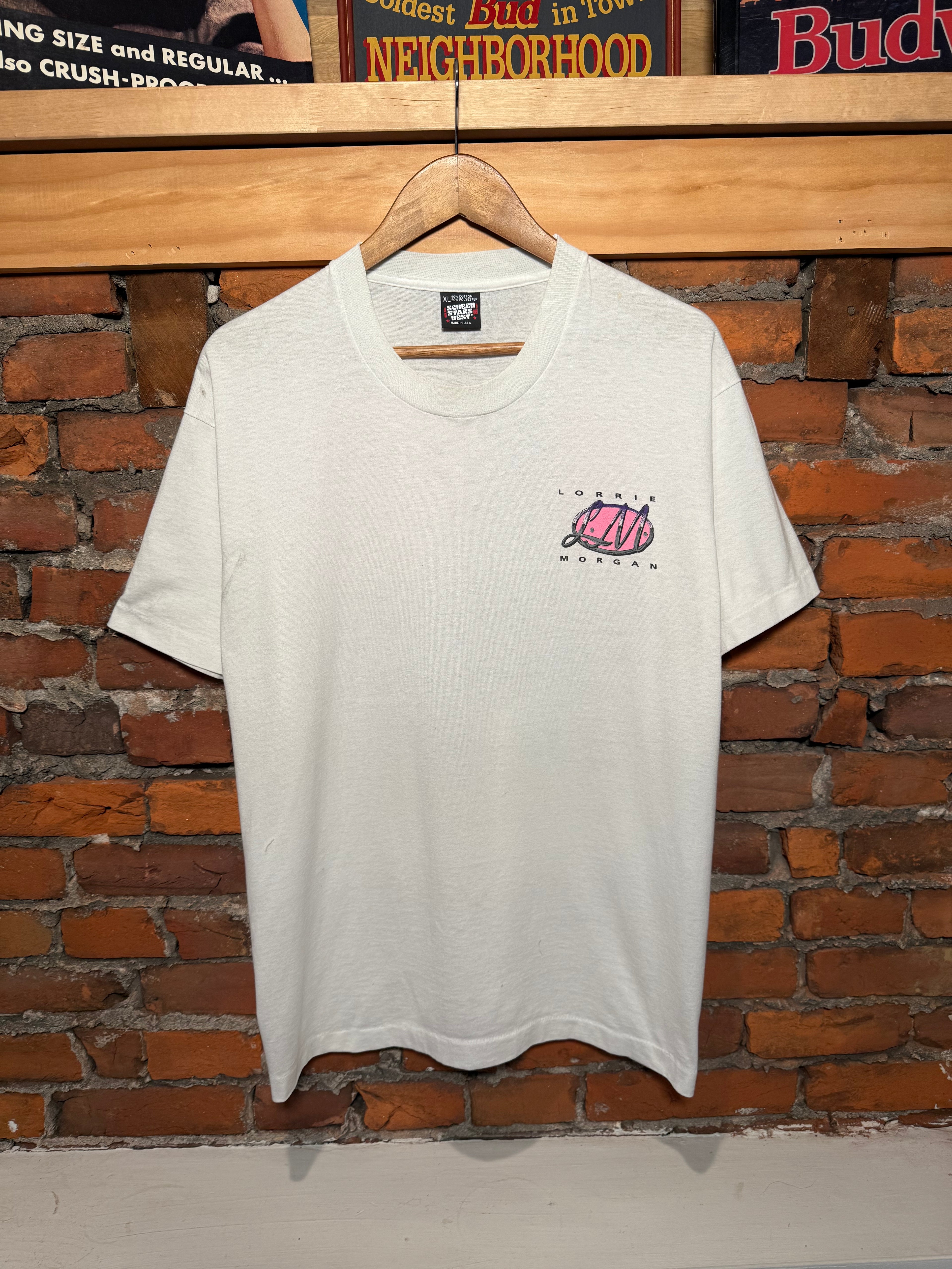 Vintage 1991 Lorrie Morgan We Both Walk Concert Shirt (L/XL)