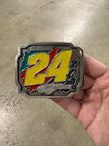 Vintage Jeff Gordon #24 Nascar Belt Buckle