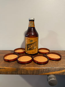 Vintage Schlitz Bottle Coaster Set
