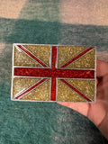 Vintage 2000s Union Jack Belt Buckle