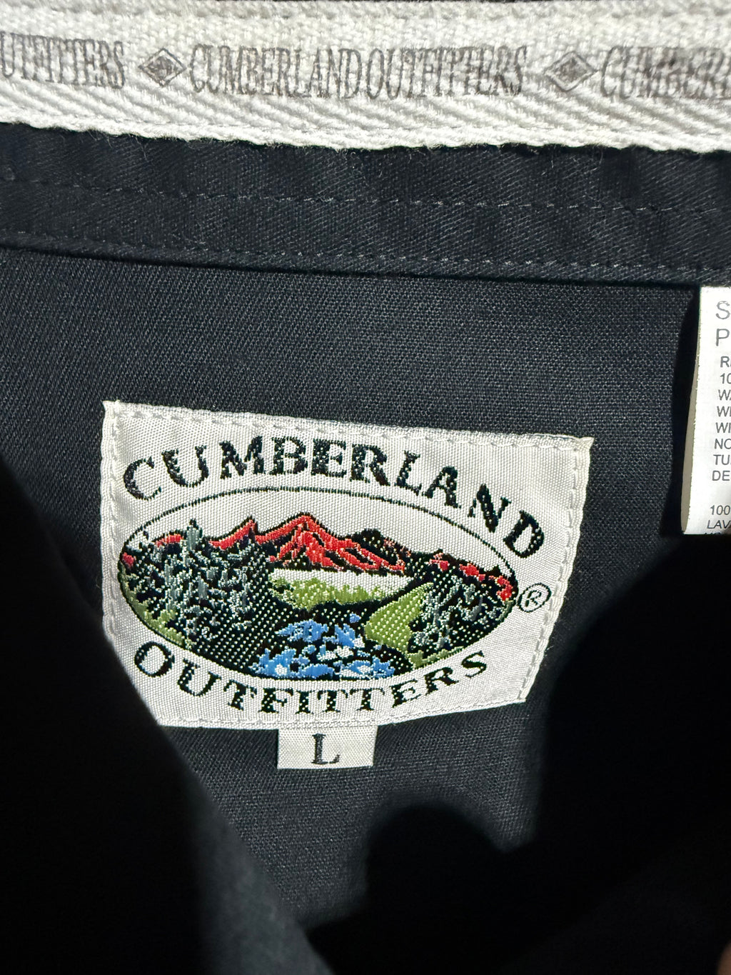 Vintage Cumberland Outfitters Western Wear Button Down Shirt (L)