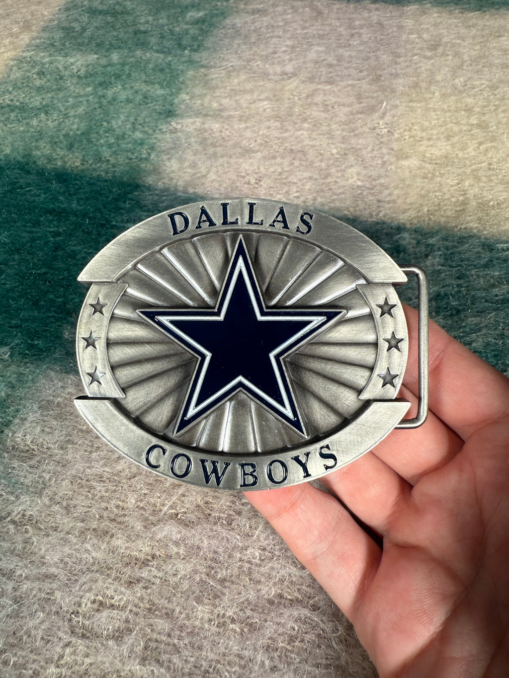 Vintage 2000s Dallas Cowboys Oversized Belt Buckle