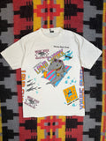 Vintage 90s Land Shark All Over Print (M/L)