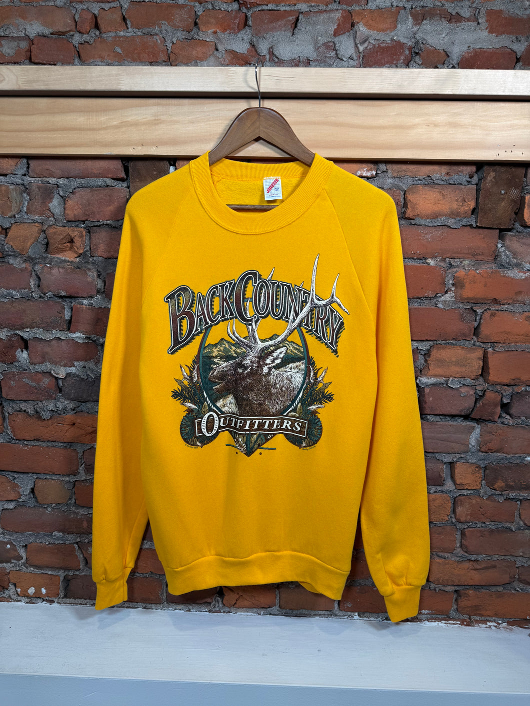 Vintage 90s Back Country Elk Crewneck (M)