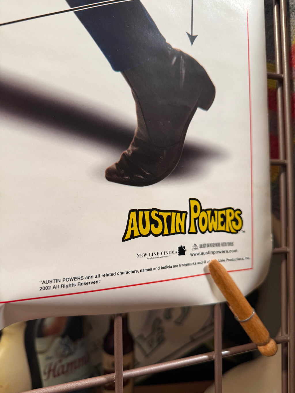 Vintage 2002 Austin Powers International Man of Mystery Poster