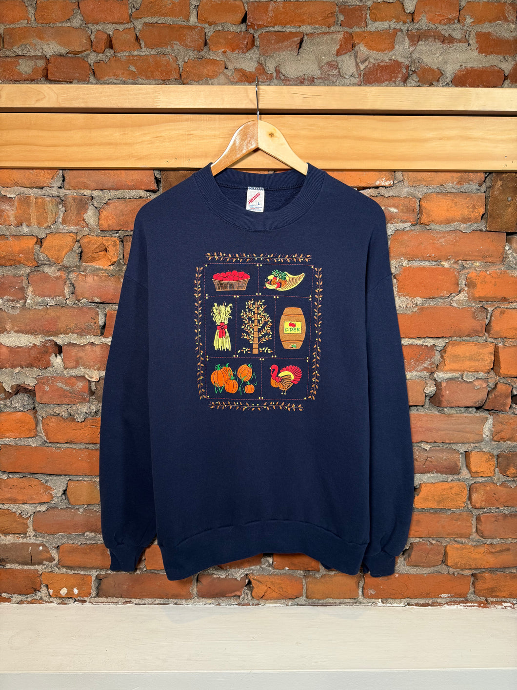 Vintage Autumn Crewneck (M)