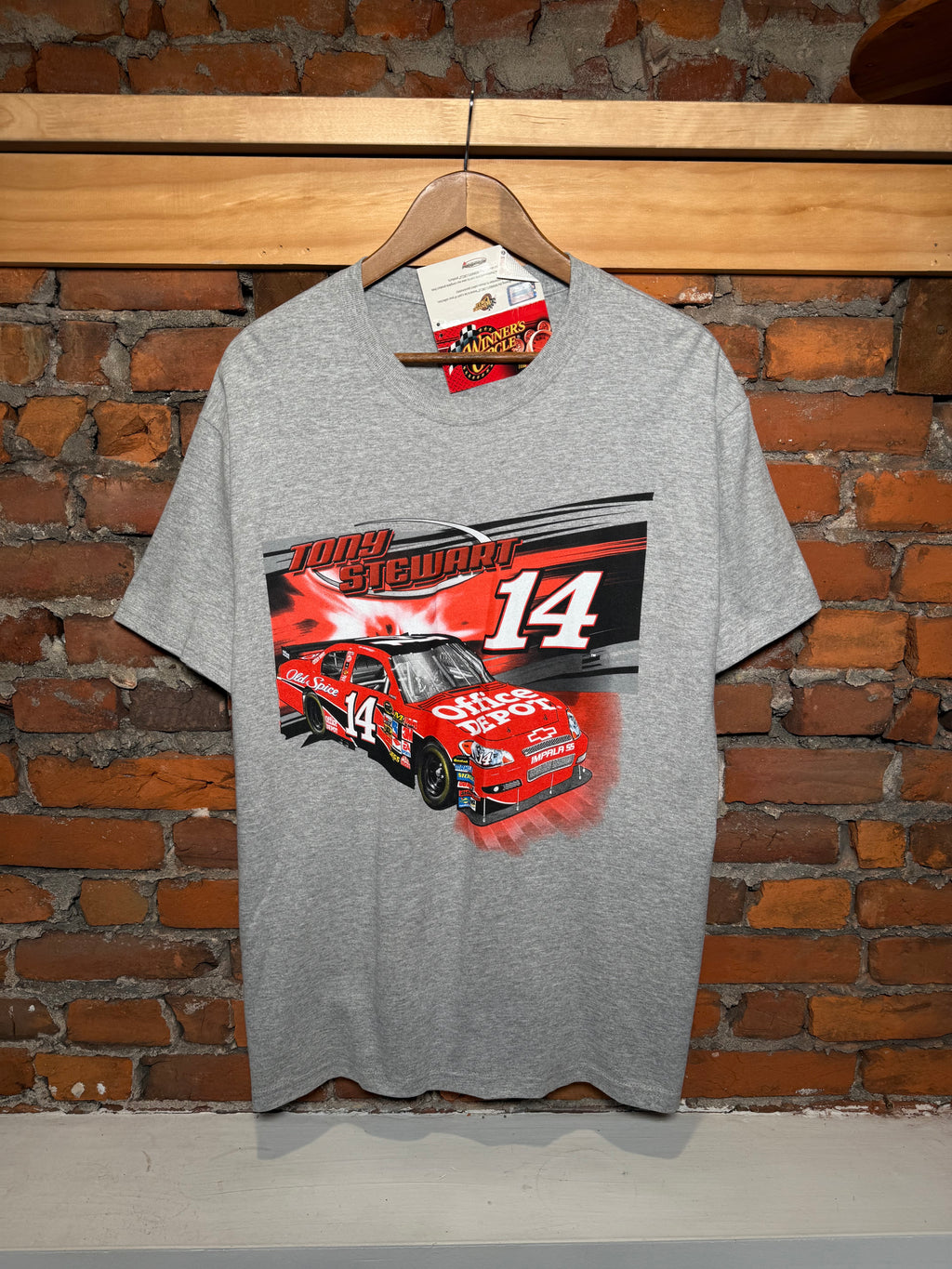 Vintage 2000s Tony Stewart Unworn Nascar Tee (L)