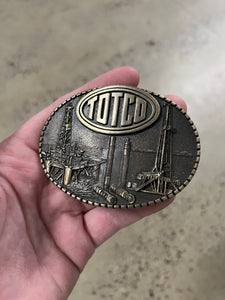 Vintage Totco Oil Drilling Belt Buckle