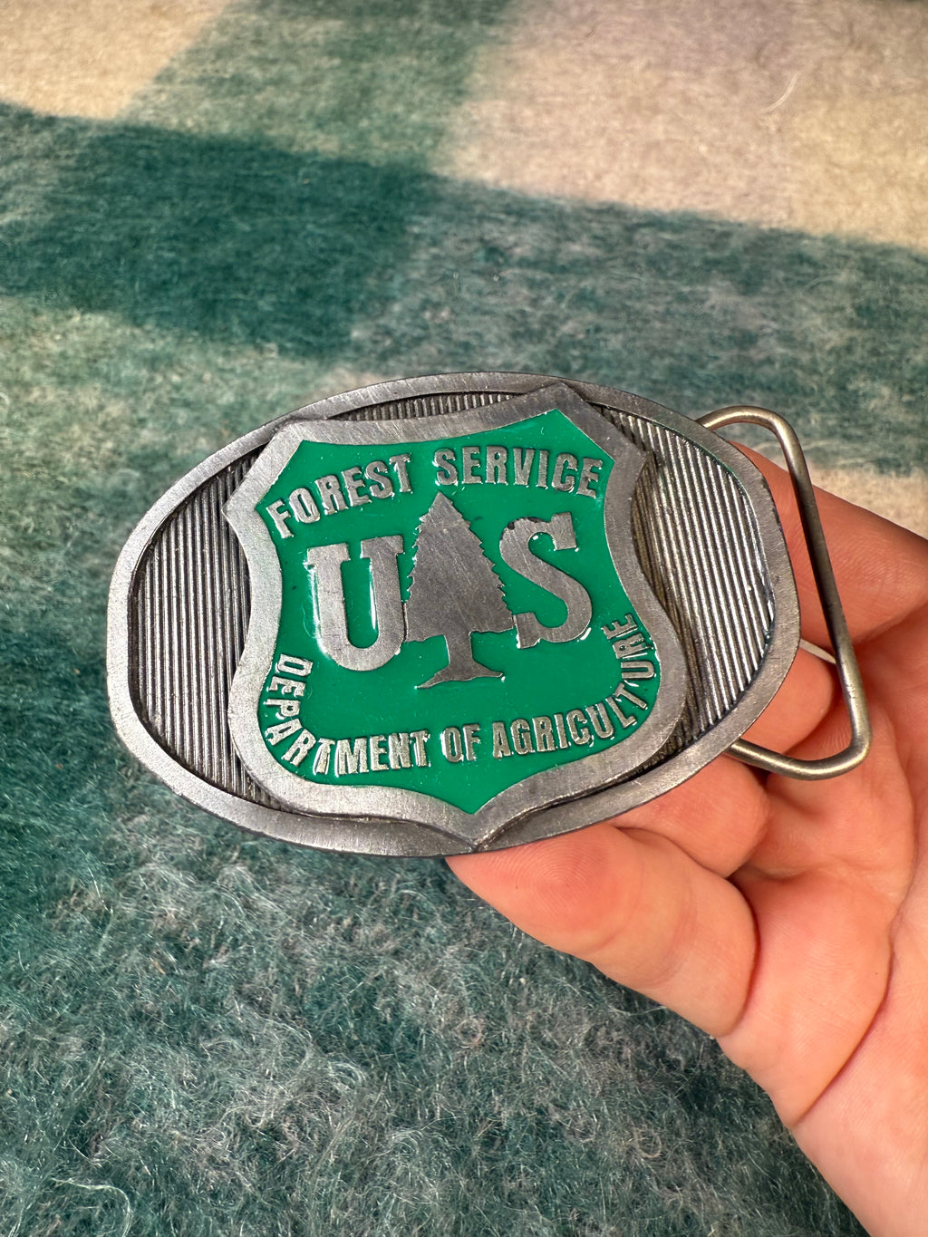 Vintage US Forest Service Belt Buckle