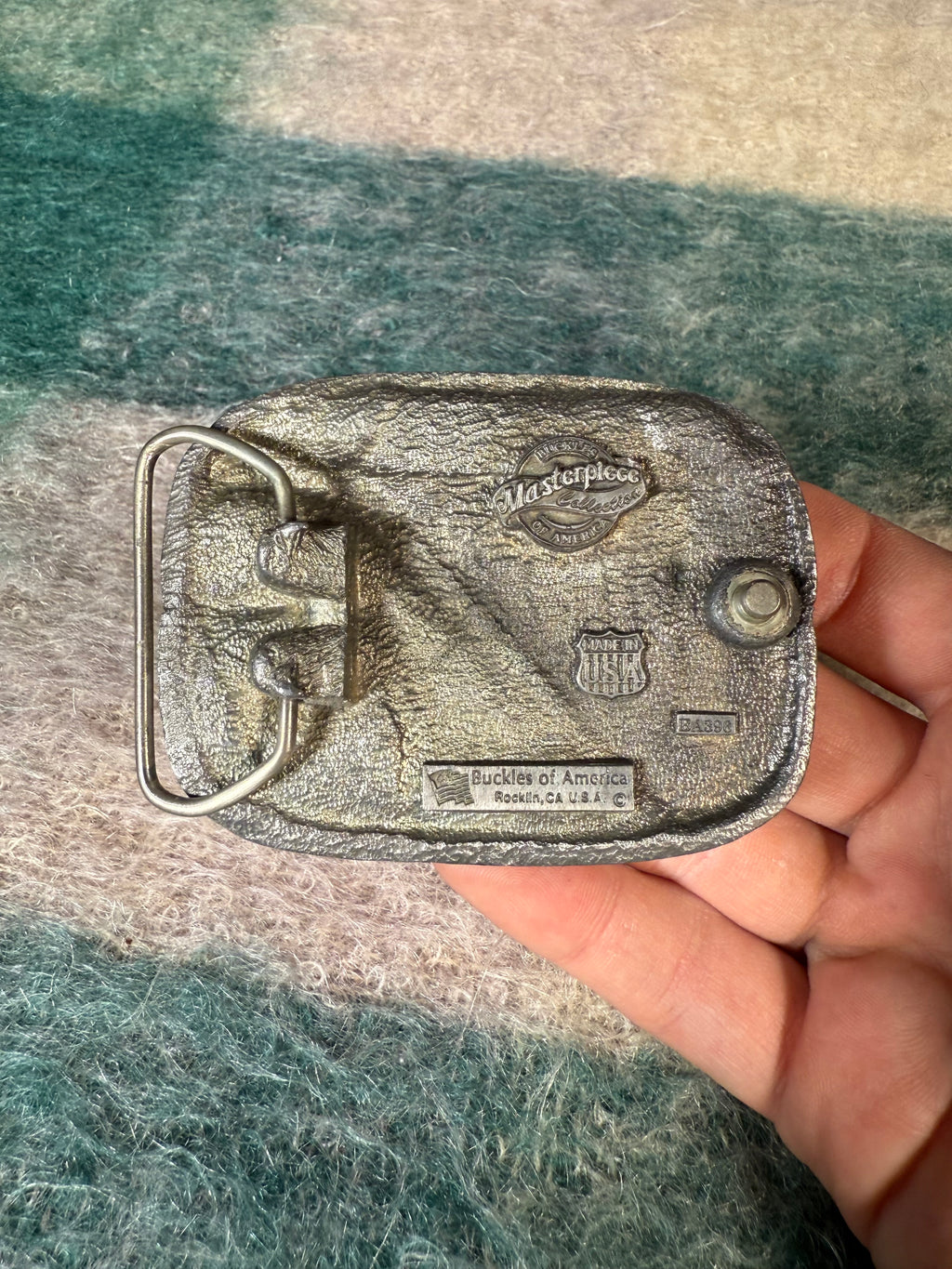 Vintage Oregon Landscape Belt Buckle