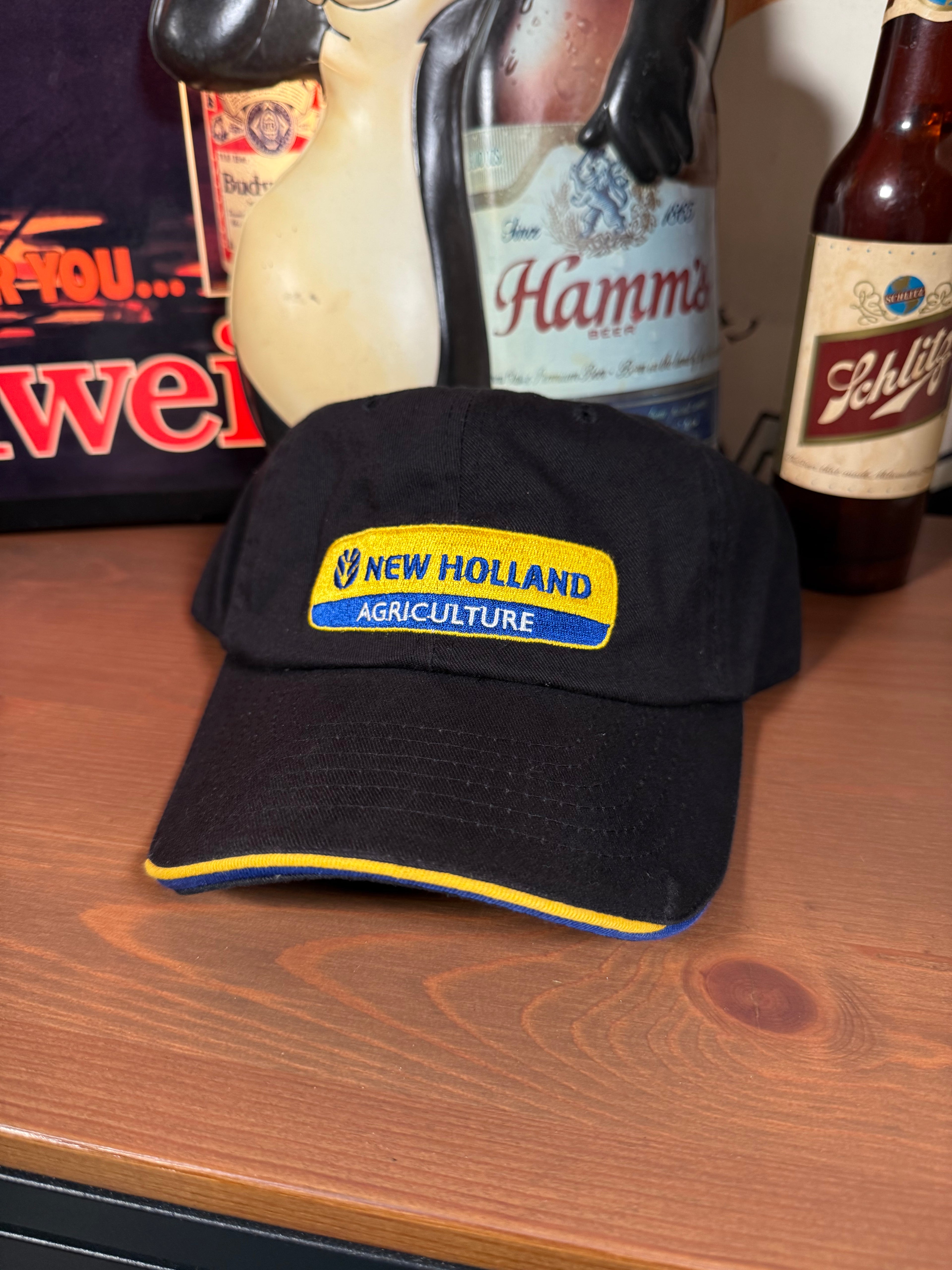Vintage Y2K New Holland Agriculture K Products Hat