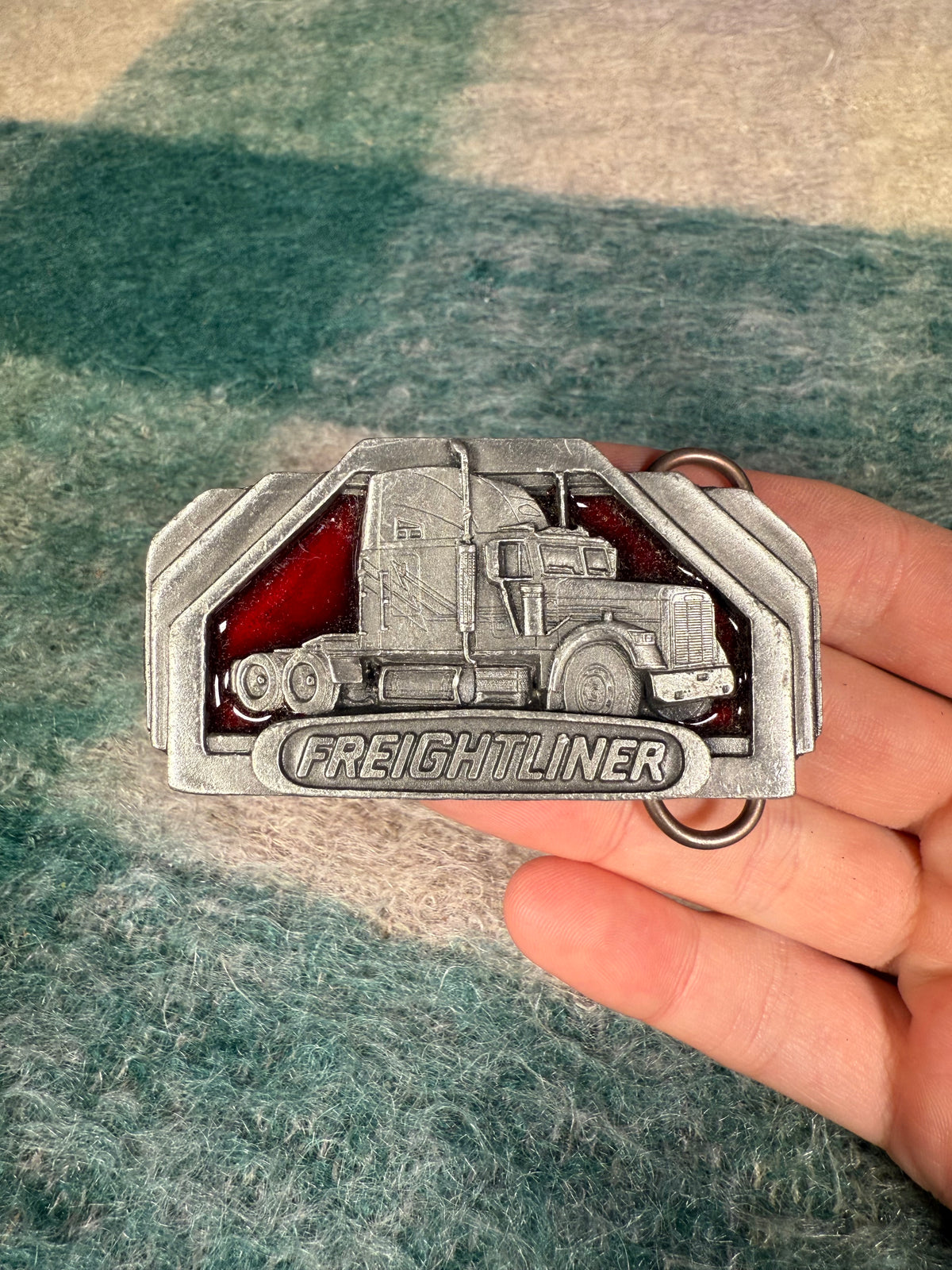 Vintage Freightliner Belt Buckle