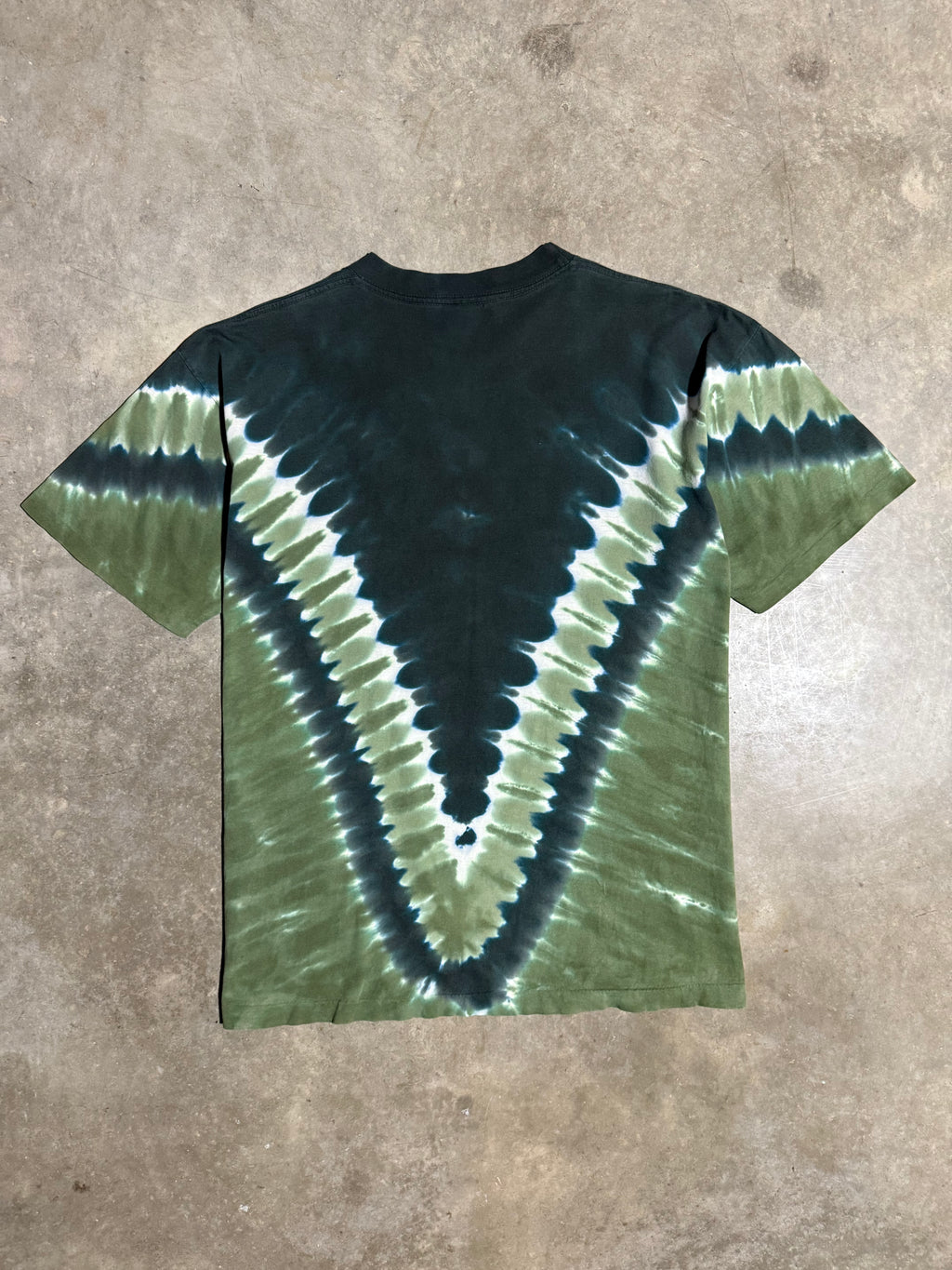 Vintage 90s Marines Tie Dye Shirt (L)