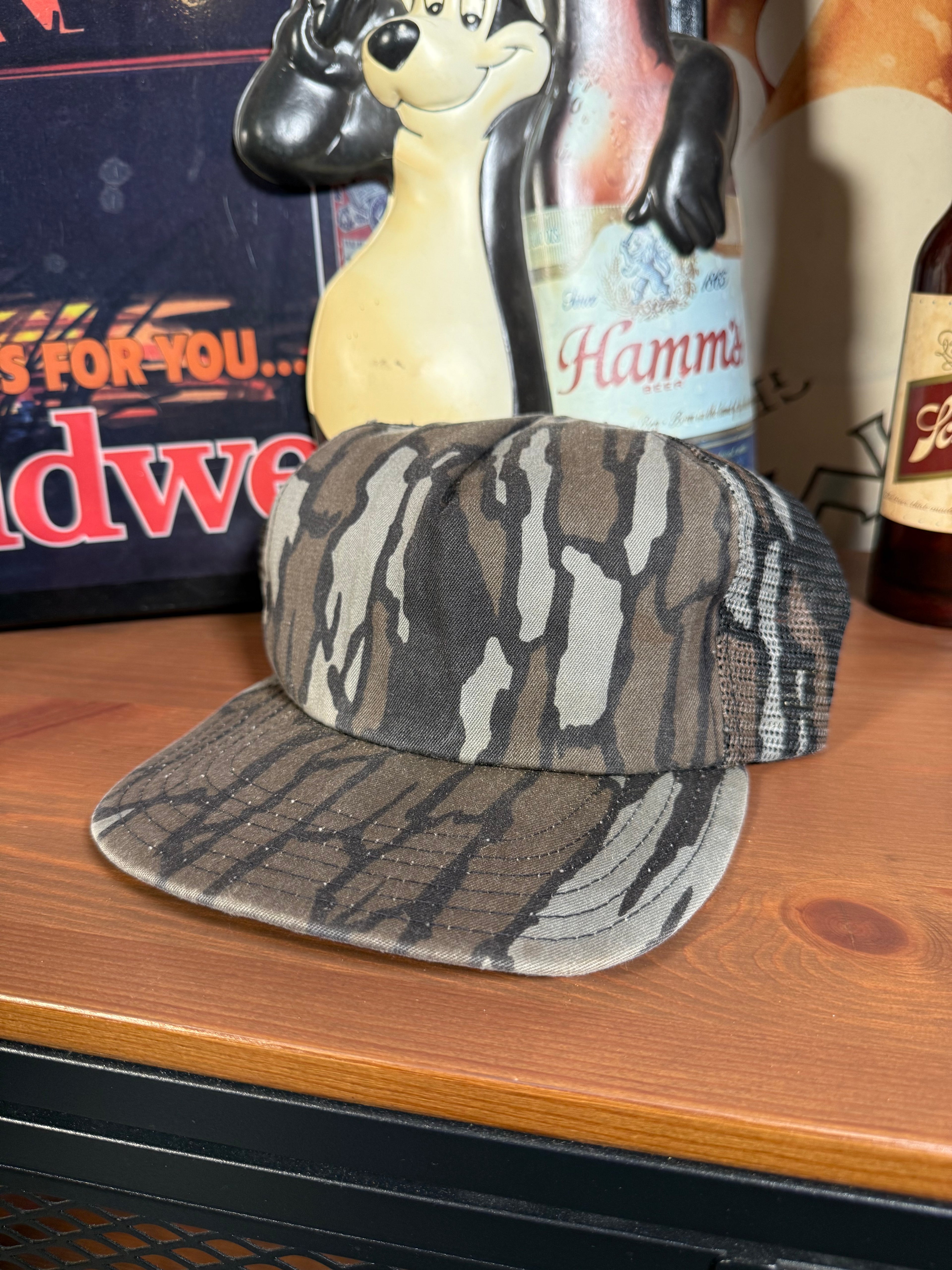 Vintage 80s Camo Trucker Hat