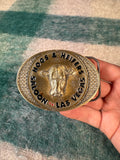 Vintage Hogs & Heifers Saloon Belt Buckle