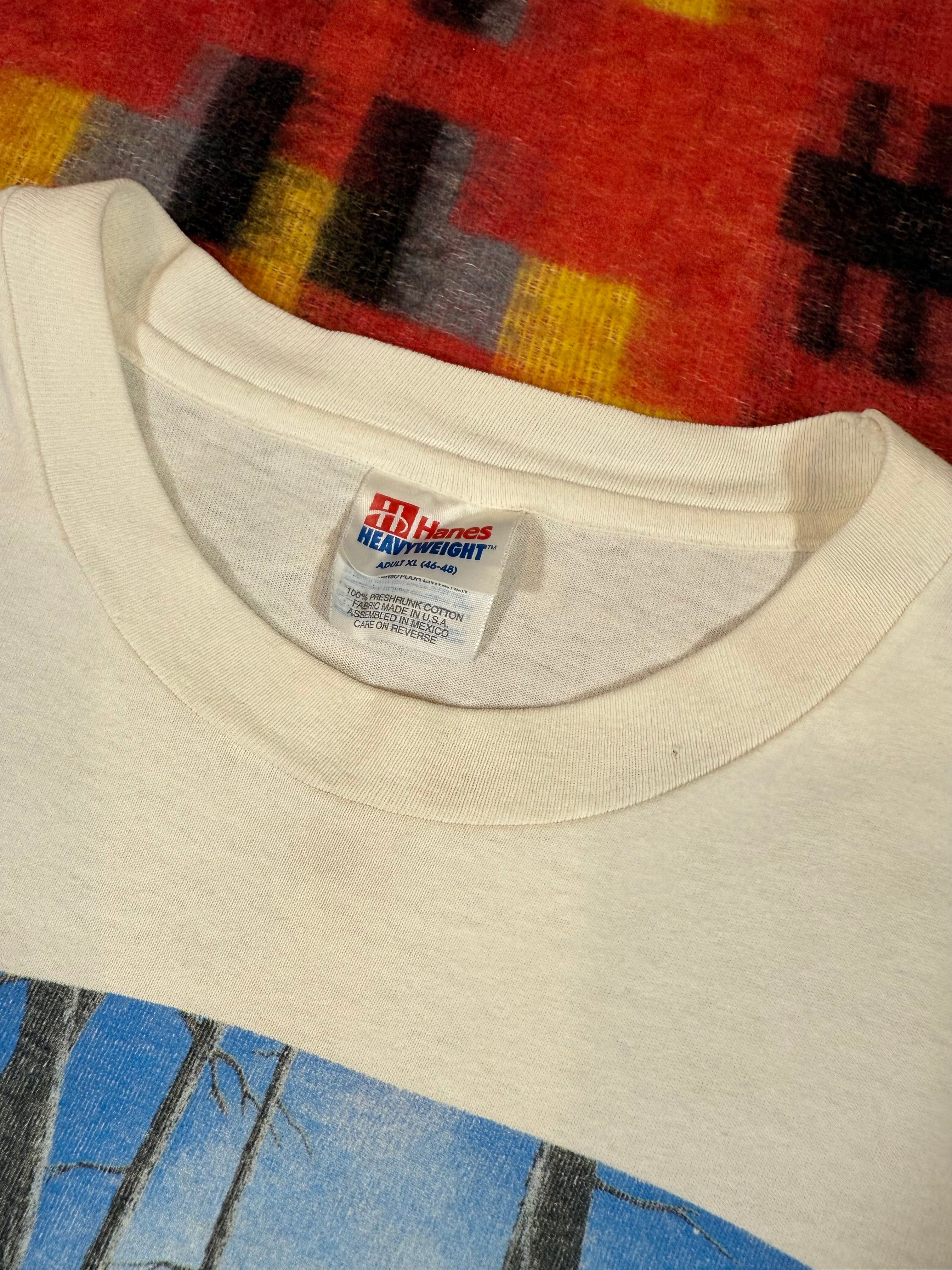 Vintage 90s Wild Earth Wolves Shirt (XL)