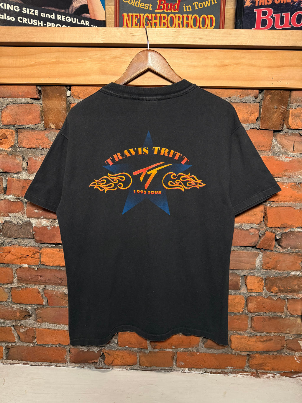 Vintage Travis Tritt 1995 Concert T-Shirt (L)