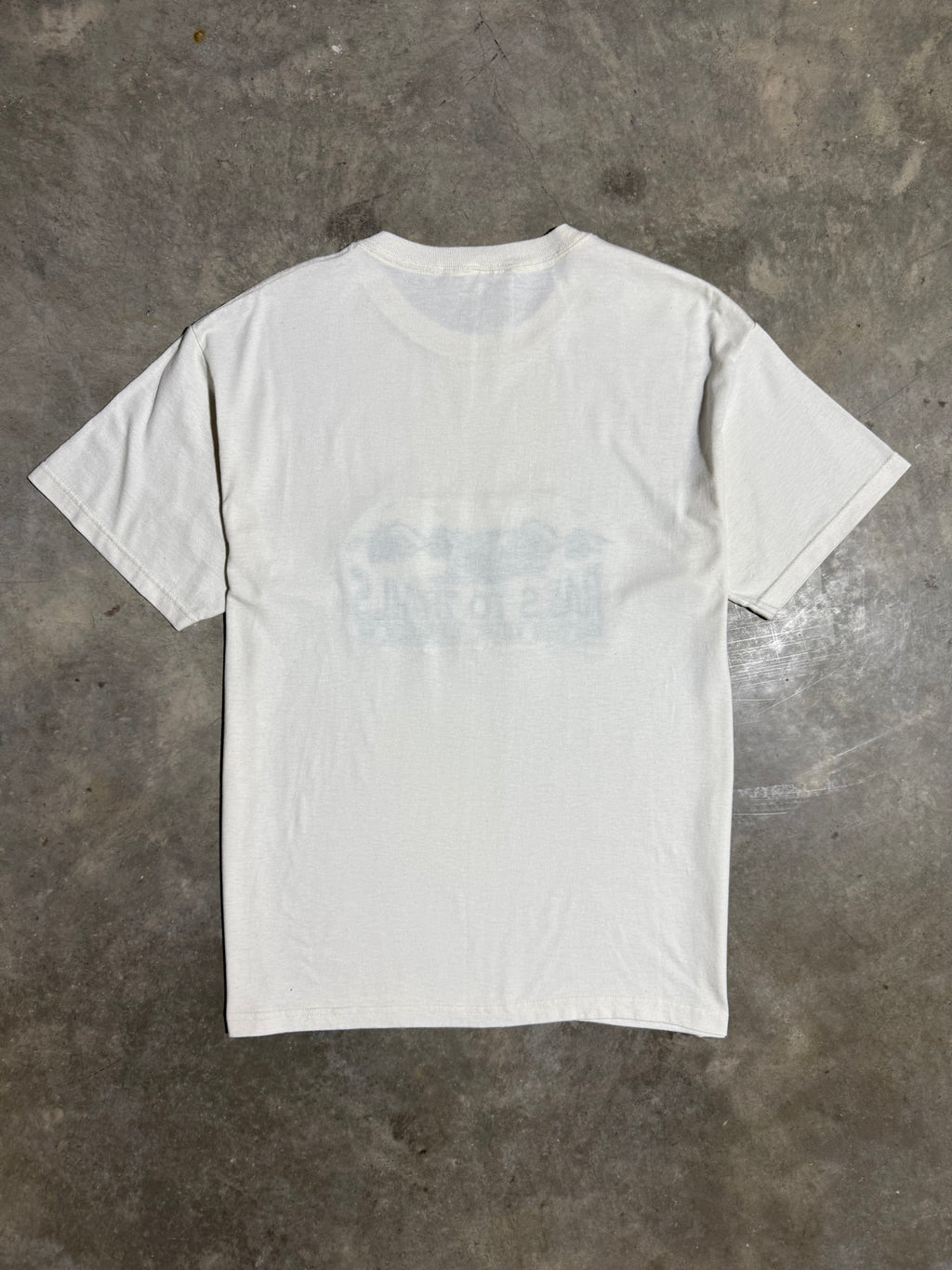 Vintage Rails to Trails Embroidered Tee (L)