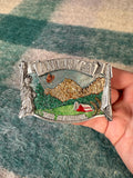 Vintage America The Beautiful Belt Buckle