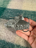 Vintage Tank Belt Buckle