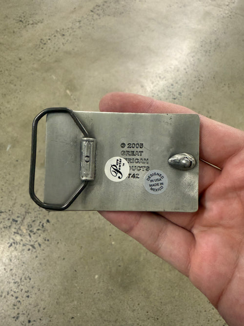 2005 Barcode Belt Buckle
