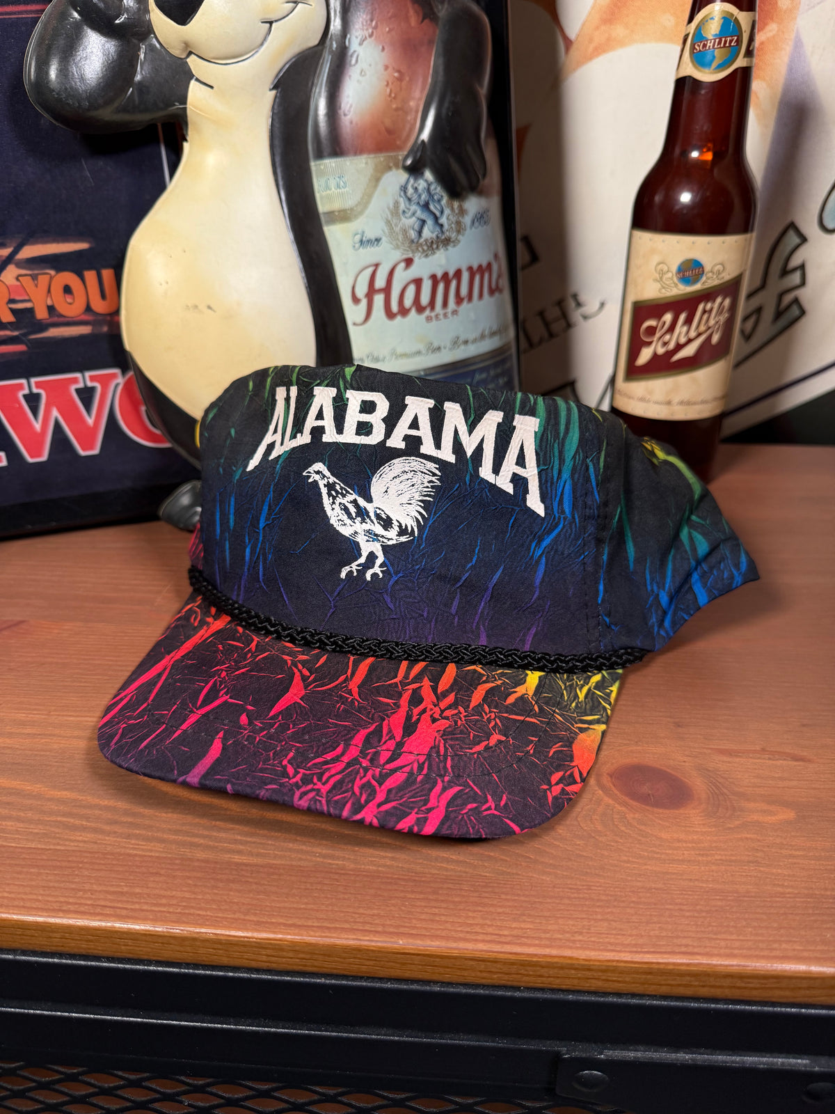 Vintage Alabama Multicolor Chicken Hat