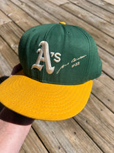 Load image into Gallery viewer, Vintage Jose Canseco Oakland A’s SnapBack Hat
