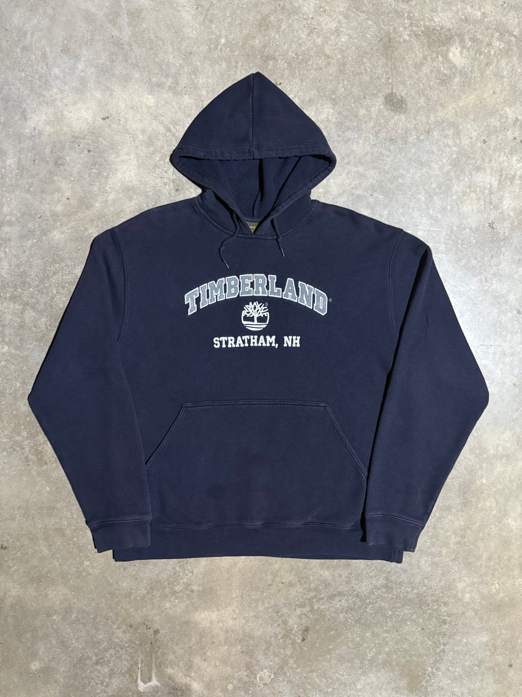 Vintage Timberland Embroidered Hoodie(M)