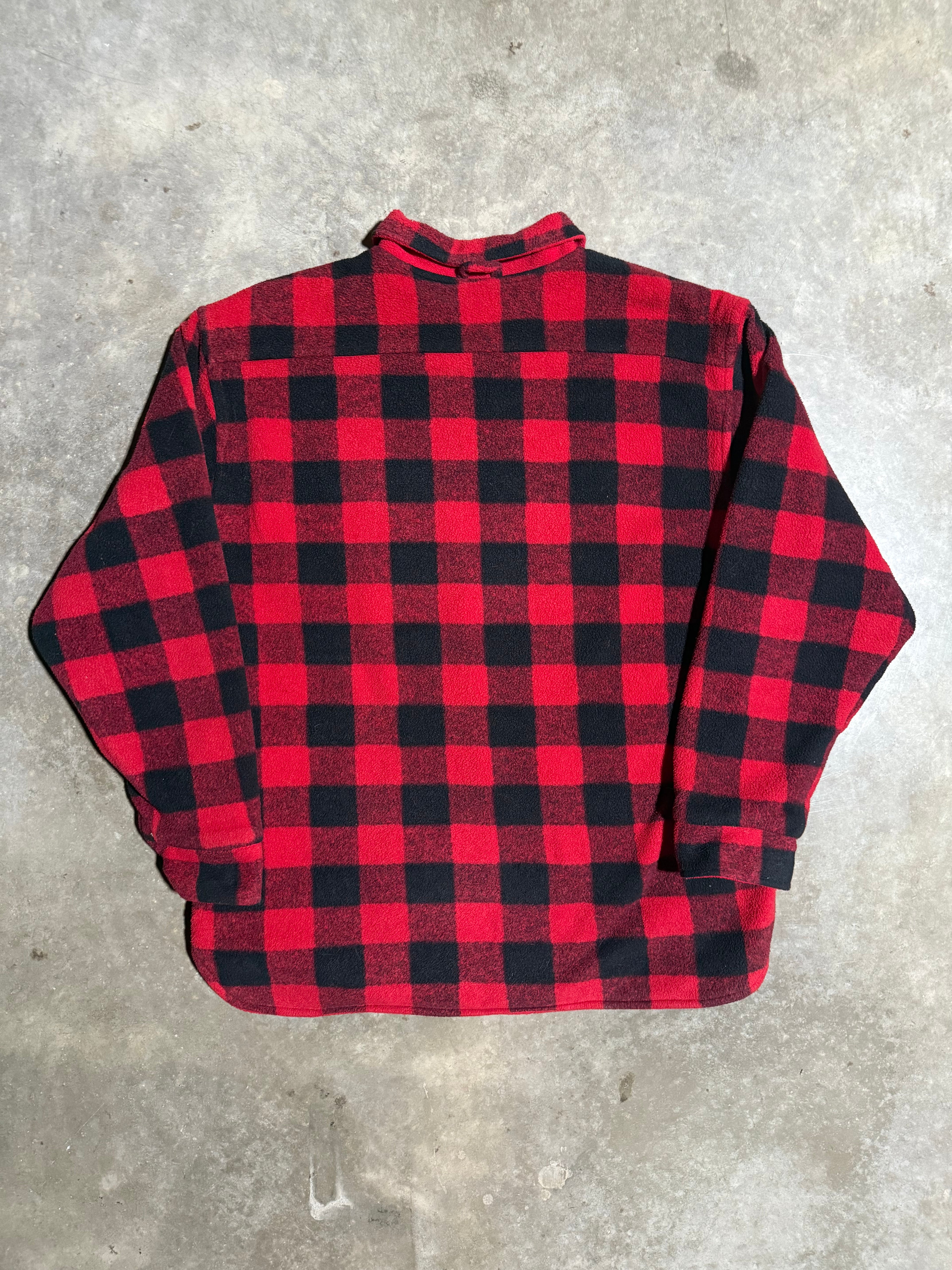 Vintage Reversible Marlboro Fleece Pullover (L)