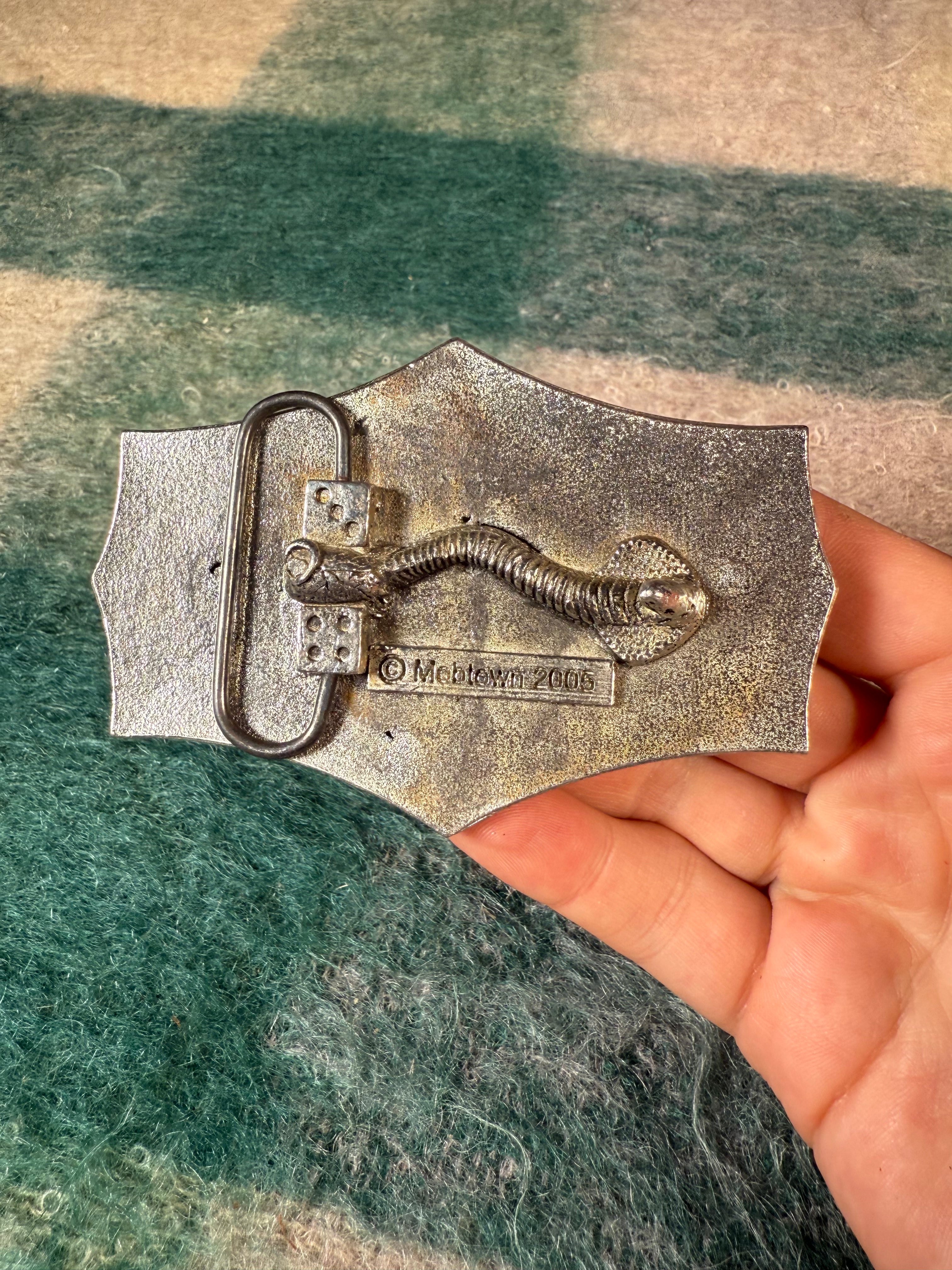 Vintage 2000s Gangsta Belt Buckle
