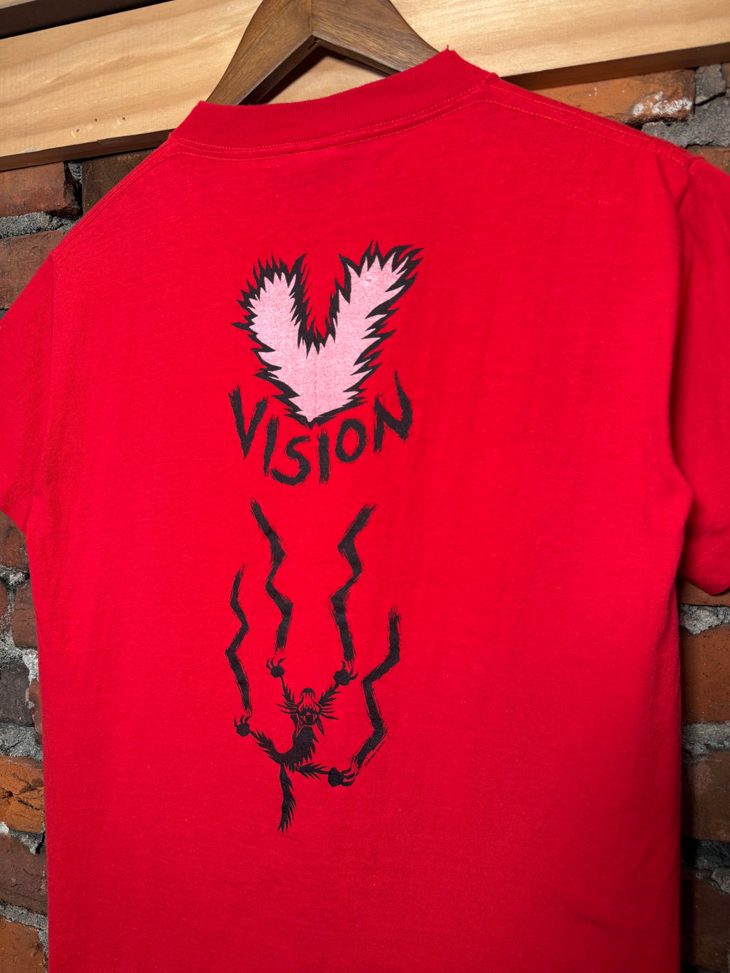 Vintage 1989 Vision Street Wear Cat T-Shirt (Youth XL)