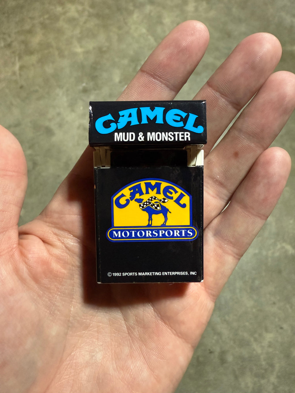 Vintage 1992 Camel Mud & Monster Lighter (Free)