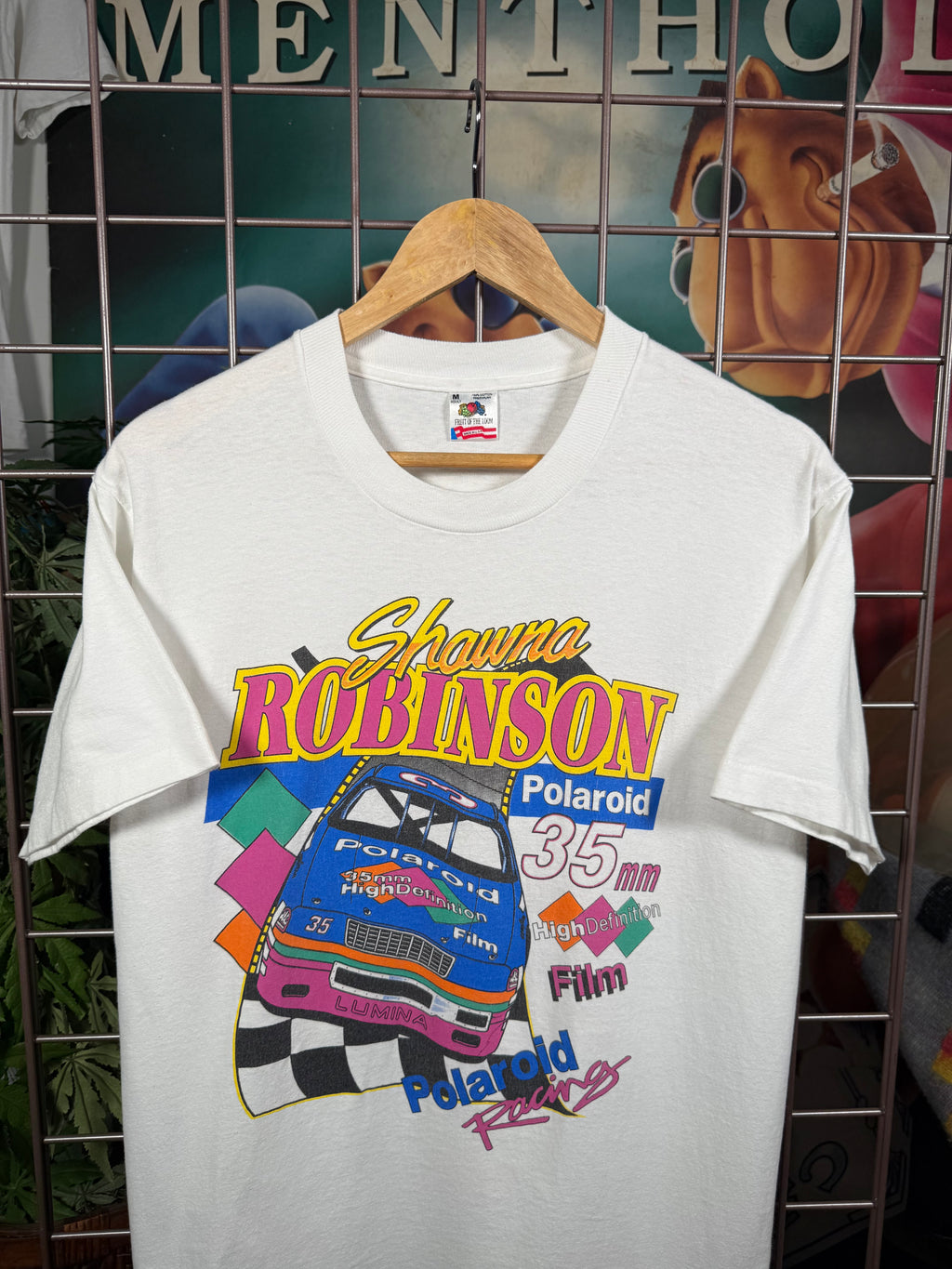 Vintage Early 90s Polaroid Racing T-Shirt (M)